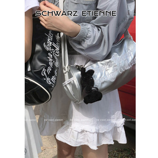 Schwarz ETIENNE Túi gối thích hợp cao cấp Túi đeo chéo đeo vai cổ điển thông thường thời trang