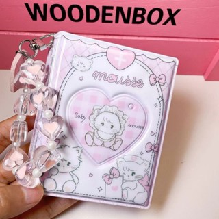 Album Ảnh Mini 3 Inch 32 Túi Dễ Thương Bao Đựng Thẻ ID Có Mặt Dây Chuyền INS KPOP Thần Tượng Photocard Bộ Sưu Tập Sách Bé Gái Quà Tặng Sinh Nhật