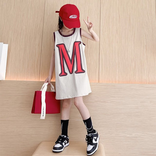 MOMCHOOSE Váy bé gái, váy vest yếm mỏng