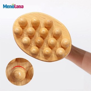 Menolana massage bằng gỗ bàn chải cơ thể dụng cụ massage máy mát xa toàn thân cho cổ eo chân