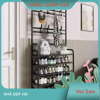 Kệ treo quần áo chữ TÍCH HỢP kệ giày