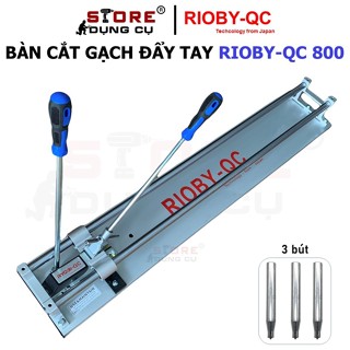 Bàn Cắt Gạch Ryobi QC 800, bàn dài 106cm dùng cắt gạch 80cm, bàn đẩy gạch RIOBY-QC 800, bàn cắt gạch đẩy tay