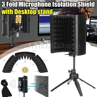 3 Có Thể Gập Lại Có Thể Điều Chỉnh Phòng Thu Ghi Âm Micrô Cách Ly Tấm Lọc Xây Dựng Vocal Phòng Thu Có Thể Gập Lại Có Giá Đỡ Để Bàn
