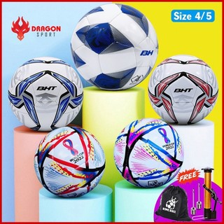 Quả Bóng Đá Chính Hãng King Ball Trái Banh Trẻ Em Size Số 4 5 Ngoại Hạng Worldcup Cúp C1 Thi Đấu Sân Cỏ Nhân Tạo