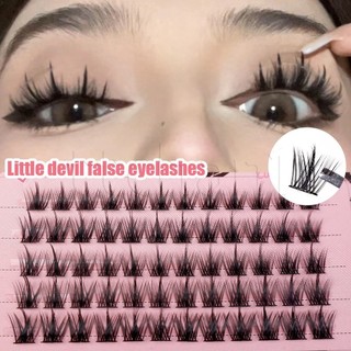 Lông mi giả Pure Wild Little Devil - Dụng cụ trang điểm nối dài lông mi mắt - Ghép phân đoạn - Lông mi cụm đơn tự nhiên - Dễ vận hành, lâu trôi