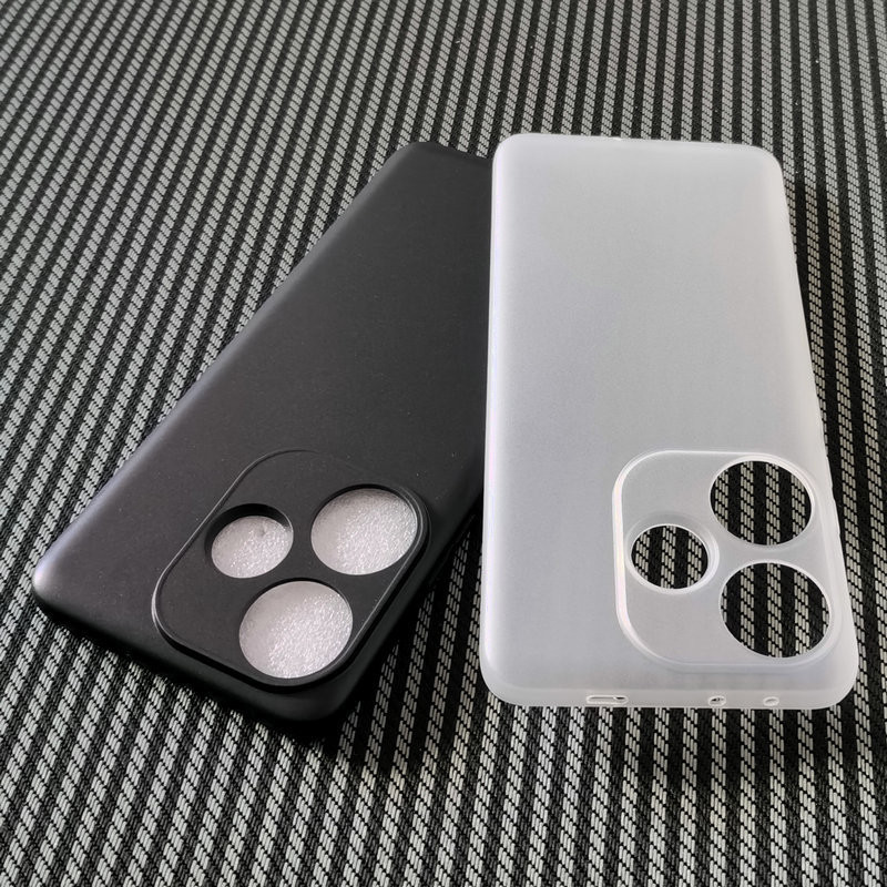 2 Chiếc Ốp lưng Redmi Turbo 3 Turbo3 5G TPU Silicon Ốp Lưng Mờ Mờ Bảo Vệ Vỏ Mềm