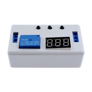 Voktta 24V LED Màn hình kỹ thuật số Tự động hóa Rơle trễ Kích hoạt Mạch thời gian Hẹn giờ Điều khiển Chu kỳ Mô-đun rơle thể rắn có thể điều chỉnh
