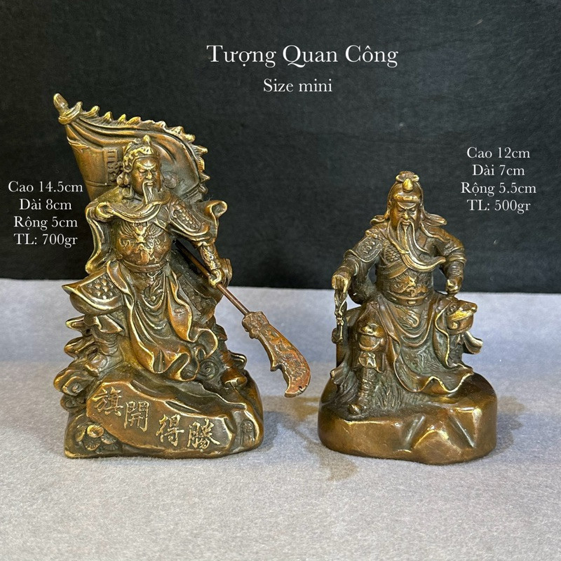 tượng Quan Công, Quan Thánh, Quan Vũ, Quan Vân Trường
