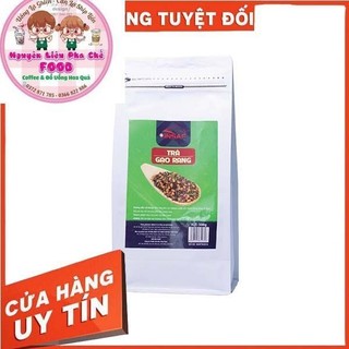 Trà gạo rang Vinsaf gói 500g và Genmaicha Houji Nhật Bản gói 150g