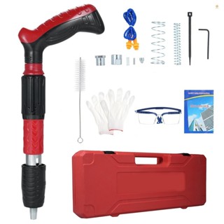 Bộ dụng cụ bắn đinh bê tông dây im lặng Mini, Công cụ buộc móng tay bằng thép có thể điều chỉnh tốc độ 5 tốc độ, Công cụ buộc chặt tường, Máy chụp móng tay di động cho gia đình DIY Woodwor