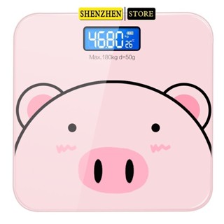Cân điện tử sức khỏe heo hồng  - Cân lợn hồng cao cấp - dc4608