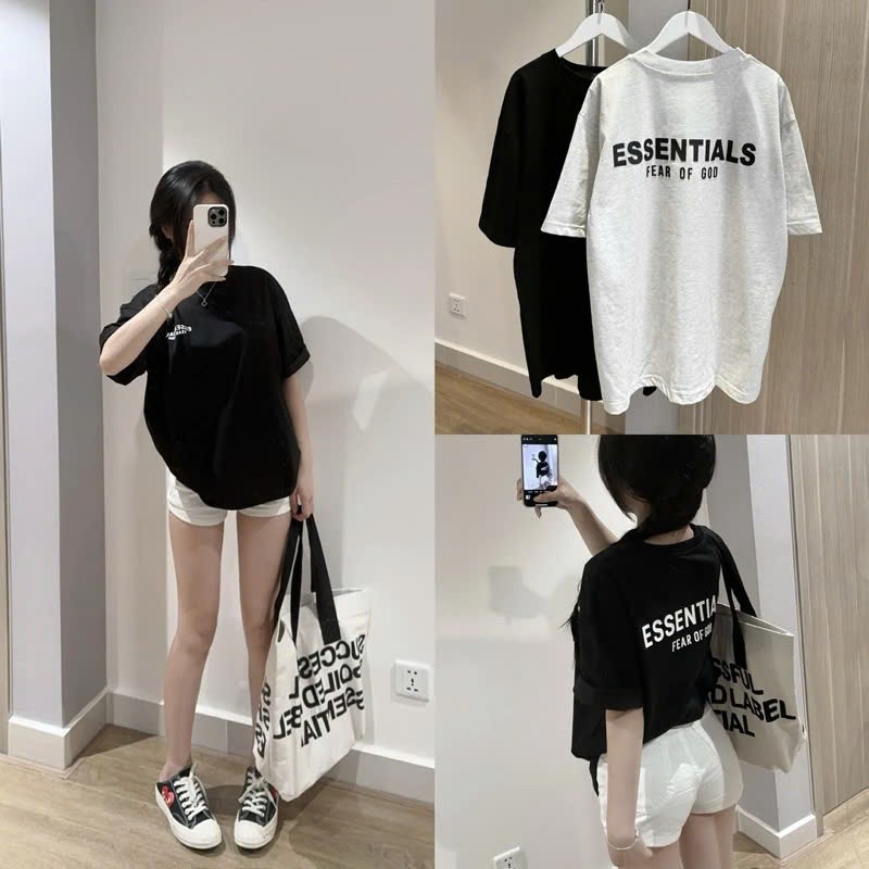 Áo phông ESSENTIALS universe shop cotton hai chiều 100% cao cấp Tchipz Store