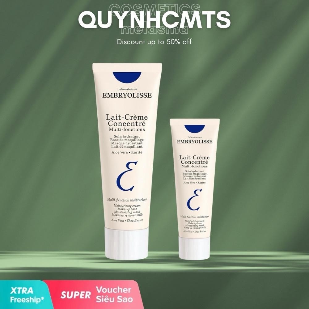 Kem Dưỡng Ẩm Embryolisse 30-75ml Pháp dưỡng  ẩm