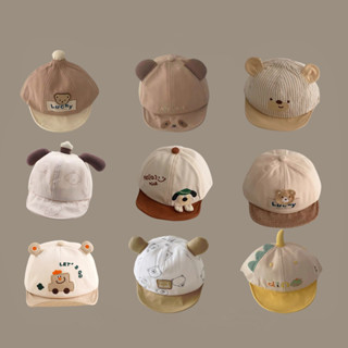 [0-4 Tuổi] Mũ bóng chày vành mềm phiên bản Hàn Quốc mùa xuân hè cho bé trai bé gái