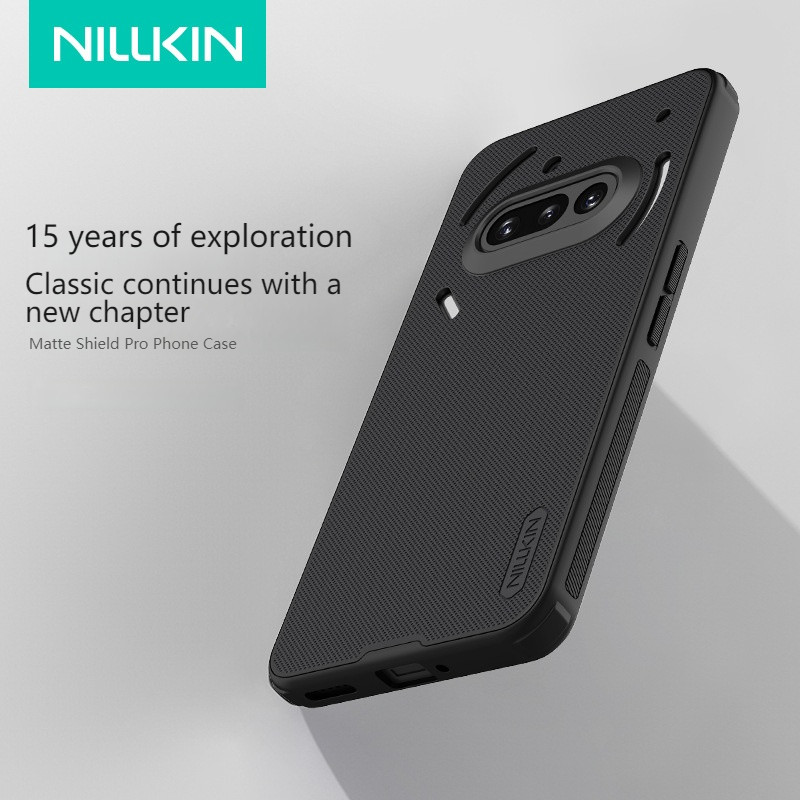 Nillkin Case for Nothing Điện thoại 3a Pro Matte Shield PRO Vỏ chống sốc từ tính Bảo vệ hai lớp Thiế