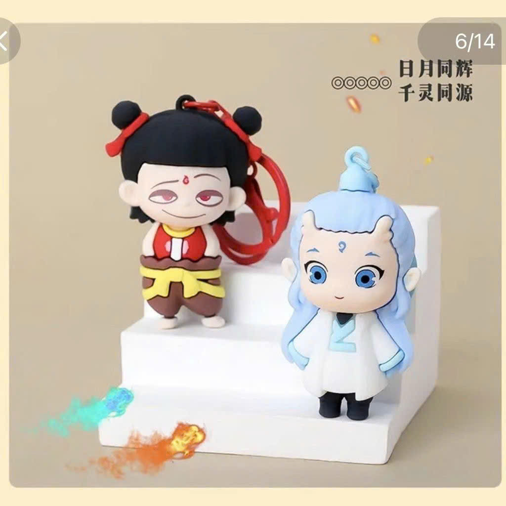 Móc khoá Natra BATRM, Móc Khoá Treo Túi Hình Na tra,Hot trend Natra Phim Na Tra Ma Đồng Giáng Thế