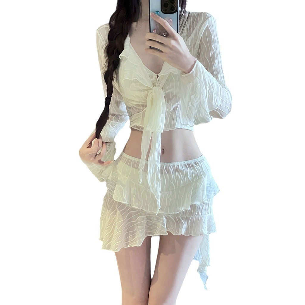 Meet-Adm Bikini Bốn Mảnh Thời Trang Mới Gợi Cảm Cho Nữ Đồ Bơi Có Miếng Đệm Ngực Cho Kỳ Nghỉ Bãi Biển | BigBuy360 - bigbuy360.vn