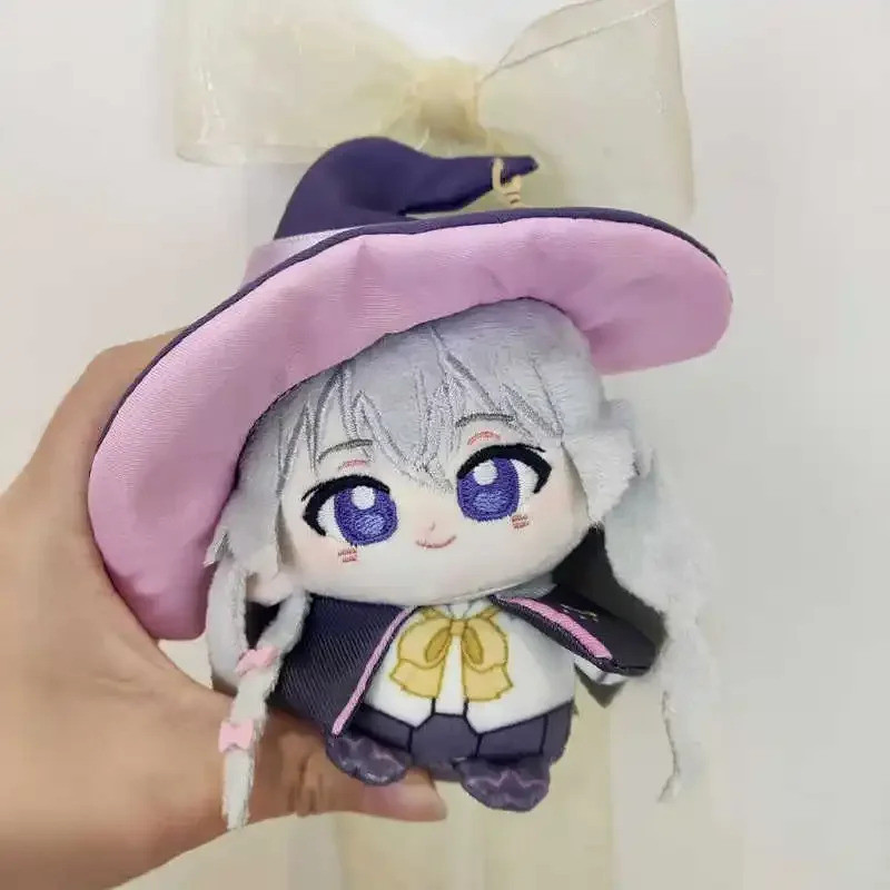 10cm Anime Cosplay Mặt Dây Chuyền Đồ Chơi Dễ Thương Elaina Thuộc Tính Đáng Yêu Ngồi Tư Thế In Hình C