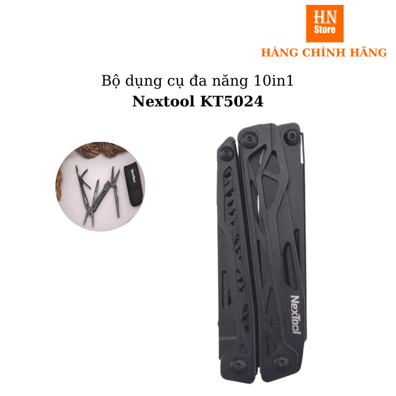 Bộ dụng cụ cầm tay đa năng 10 in 1 Nextool KT5024 Nhỏ, nhẹ dễ dàng mang theo, Đa chức năng tiện ích