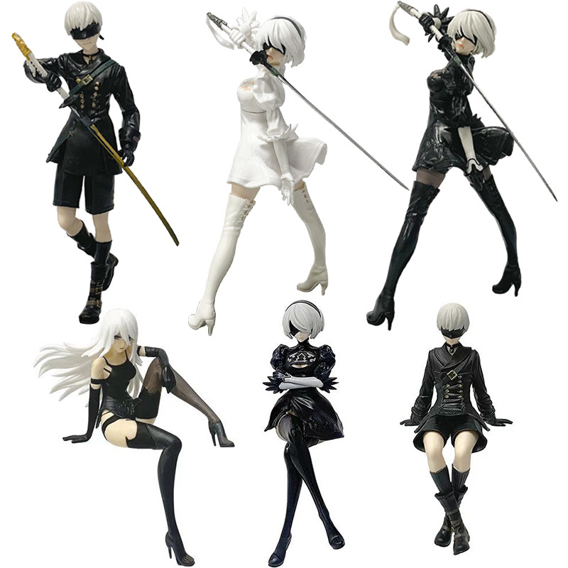 Nier: Hình hành động Automata 2B YoRHa No. 2 Loại B 9S YoRHa No. Bộ sưu tập trò chơi mô hình 9 loại 