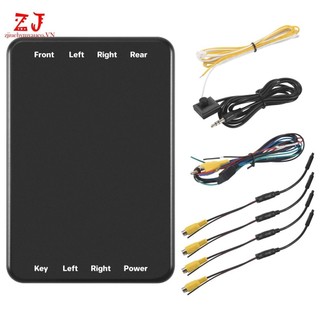 Camera quan sát toàn cảnh ô tô Camera quan sát 360 độ 4 chiều