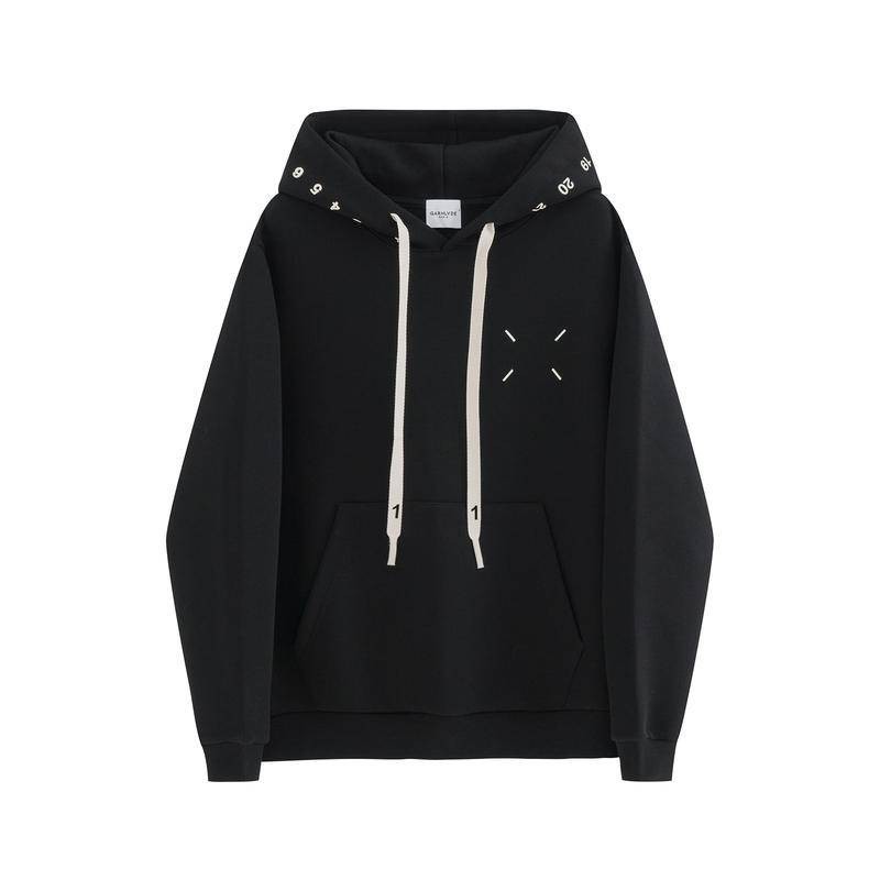 Áo hoodie thêu và in logo số mm6