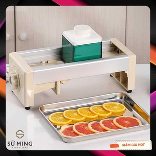 Máy cắt lát hoa quả, máy thái rau củ quả cao cấp