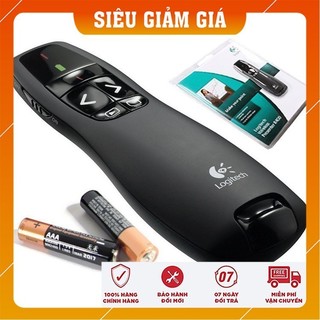 Bút trình chiếu Logitech Wireless Presenter R400 - Sản Phẩm Chính Hãng