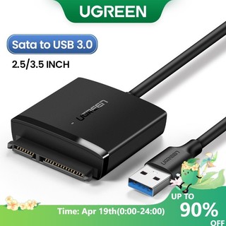 Cáp chuyển đổi UGREEN SATA sang USB 3.0 cho ổ cứng 2.5" HDD chất lượng cao