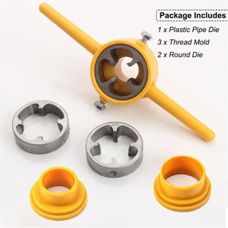 6 Cái PVC Thread Maker Tool Pipe Threader Plum Tool Kit