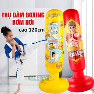 Bao Trụ Đấm Bốc Tự Cân Bằng Nhiều Hình 120cm. Khả Năng Phản Xạ -Bao Cát Đấm Bốc Bằng Hơi Đồ Chơi Vận Động Cho Bé Trai