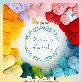 Len susan's family 4 mềm mượt, an toàn cho bé 50g (Mã 01 - 64)