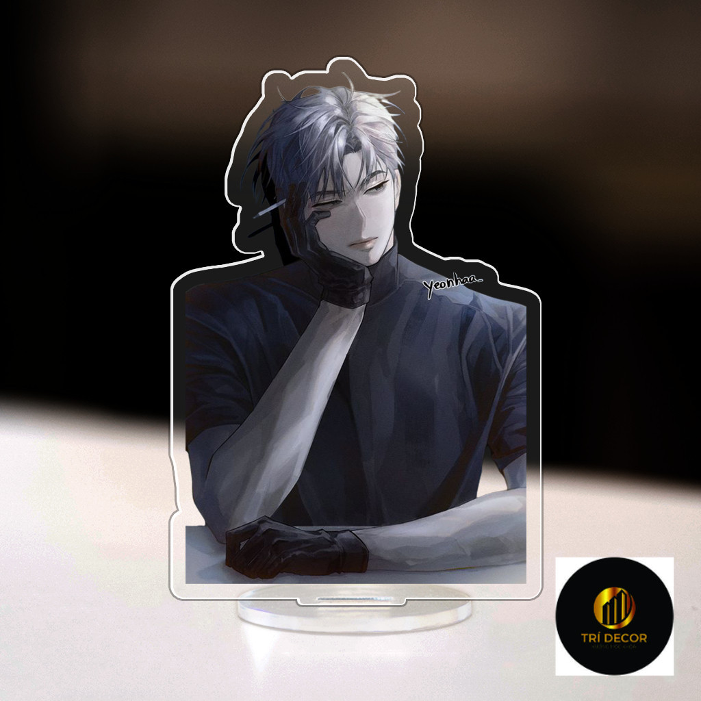 Standee, Móc Khoá Passion Jeong Jae Ui Ilay Riegrow BL Manhwa, Manhwa quà tặng bạn bè, người thân