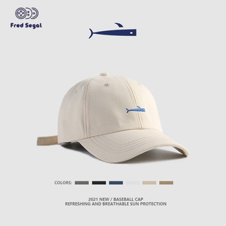 Unisex Korean style small fish patterned baseball cap