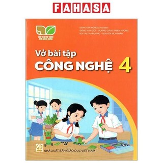 Vở bài tập công nghệ 4