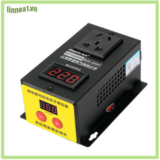 Lin 220v 10000w Bộ điều chỉnh điện áp Scr công suất cao với động cơ tản nhiệt / quạt / bộ điều khiển tốc độ máy khoan điện Thống đốc