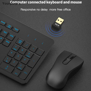 You USB bluetooth 5.0 Bộ chuyển đổi Dongle không dây 5.0 Bộ thu PC thật âm thanh nổi Vn