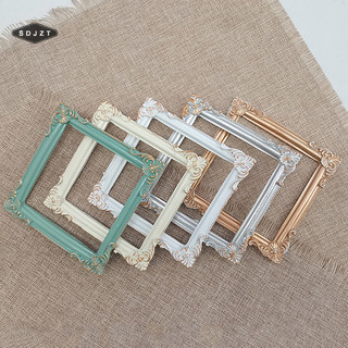 Khung ảnh pháp chống biến dạng nhựa vintage phong cách châu âu khung ảnh mini trang trí nền để tặng khi bán
