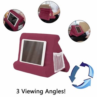Tablet Pillow Stand Tri-angle Soft Tablets Holder Dock Multifunctional Bracket