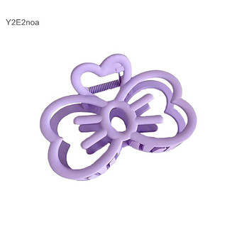 Y2e2noa Màu Đáng Yêu Nơ Bướm Kẹp Tóc Nhựa Bé Gái Công Chúa Phụ Kiện Tóc HOT