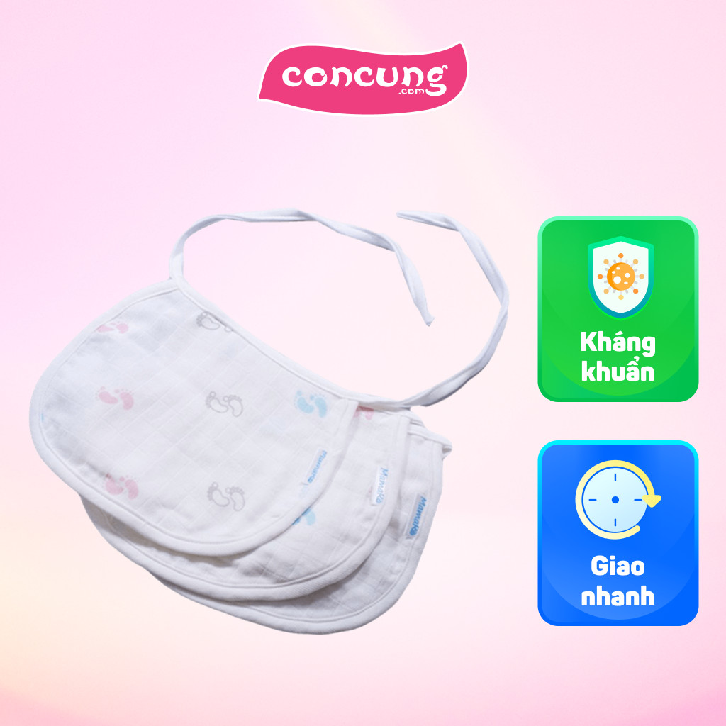 Yếm Ăn Dặm Mamaru cho bé