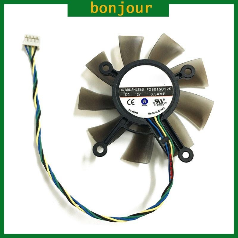 Bon 75mm Card Đồ Họa Tản Nhiệt DC12V 4PIN Quạt Làm Mát Cho GTX 560 GTX550Ti HD7850