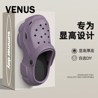 YANFENG dép xỏ ngón Thời Trang Đơn Giản Cho Nữ dép bánh mì Thời thượng Đàn hồi Đa dụng Đáng yêu FYT2451OH3 22Z240527