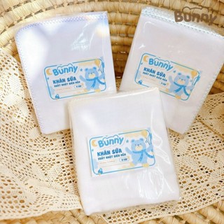 Set 10 khăn sữa 4 lớp Xuất Nhật BUNNY khăn xô cho bé cotton 100% tự nhiên an toàn cho bé khăn mặt trẻ em - loki kids 