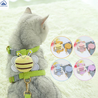 Dây xích mèo CHONGTAOQI miễn phí chống đứt Dây xích đi bộ cho mèo để đi chơi Dây chó