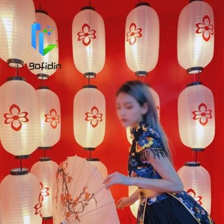 Đèn lồng trang trí ngoài trời GOFIDIN, Đèn lồng dưa mùa đông sáng tạo độc đáo, Trang trí nội thất Vải thủ công Lễ hội chống thấm nước Quán rượu đèn lồng