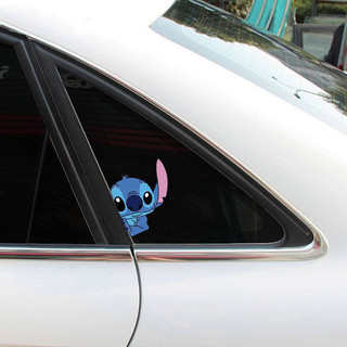 Automobile Sticker Anime Stitch ANGEL Star Baby Rear Glass Side Window Quarter Window Scratch Decoration Sticker NcqF