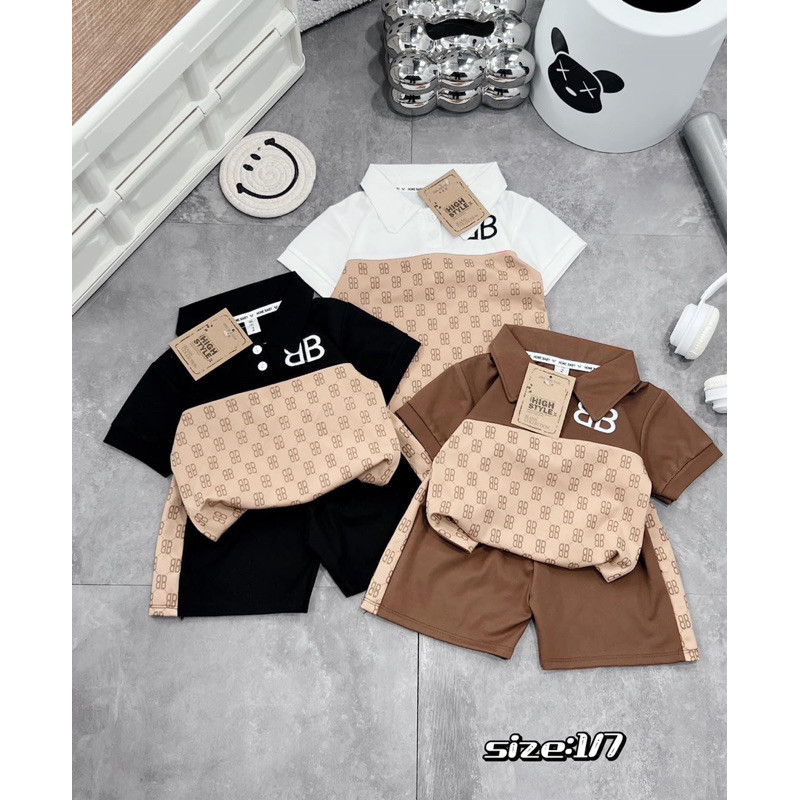 SET BỘ POLO CHO BÉ TRAI SIÊU MÁT