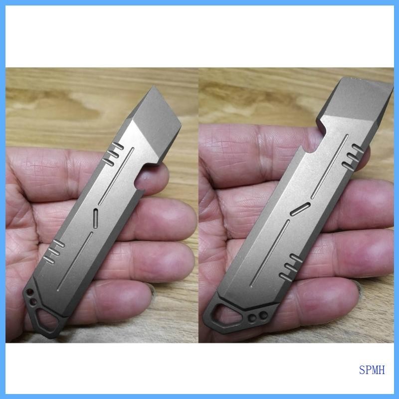 Siêu Độ Bền Titan Phá Thanh Pry Bar Đa Dụng Cụ EDC Dụng Cụ Mở Crowbar Nhẹ EDC Pry Bar Dụng Cụ Mở Cha