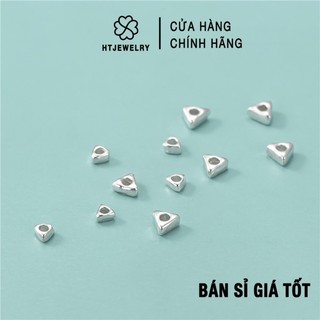 Charm chặn bạc htjewelry hình tam giác làm vòng handmade ph894